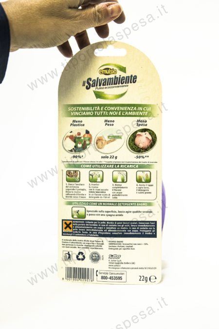 Detergente anticalcare bagno Emulsio - immagine 2