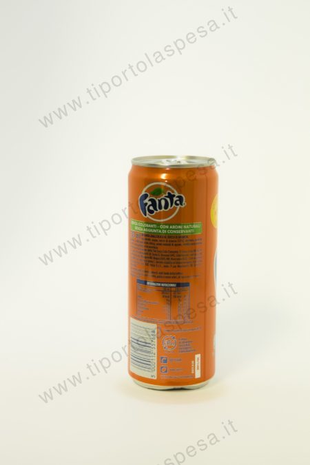 Aranciata lattina Fanta cl.33 - immagine 2