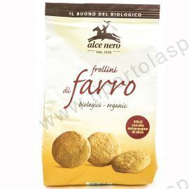 Biscotti frollini farro Bio Alce nero gr.300