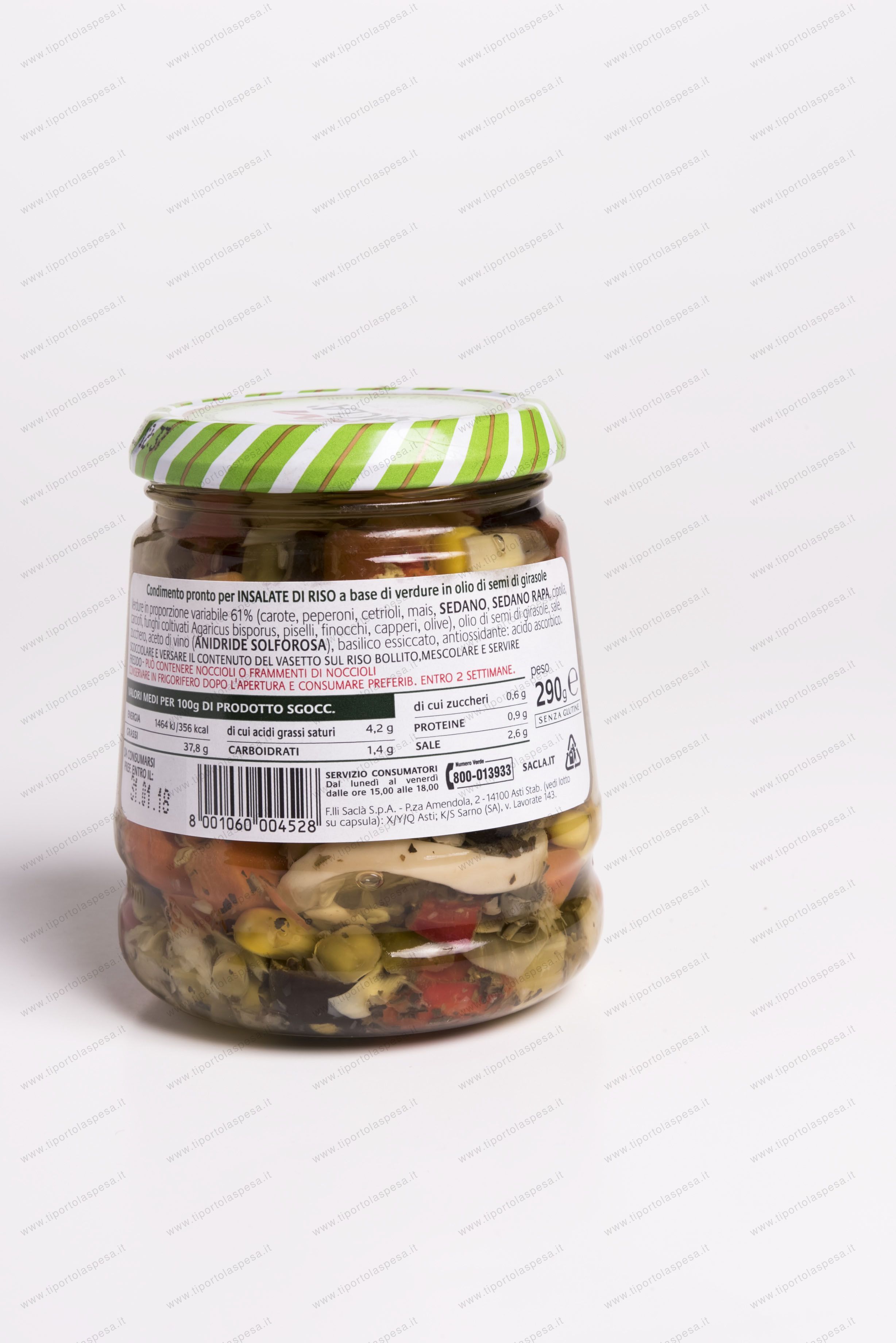 Condimento per Insalata riso Saclà gr.290 - www ...