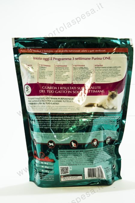 Croccantini manzo e frumento gatto sterilizzato One - immagine 2