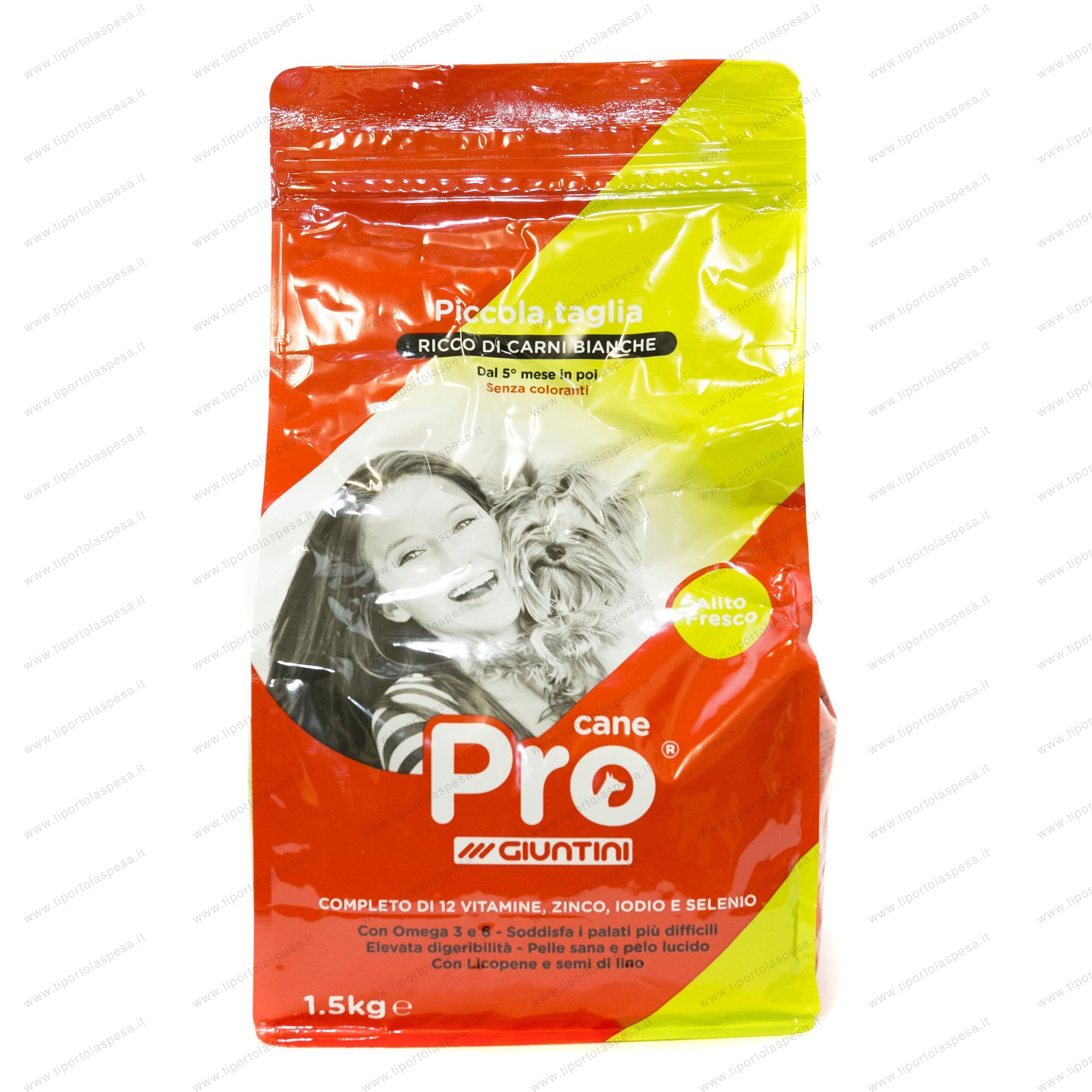 Crocchette per cani piccola taglia Giuntini kg.1,5