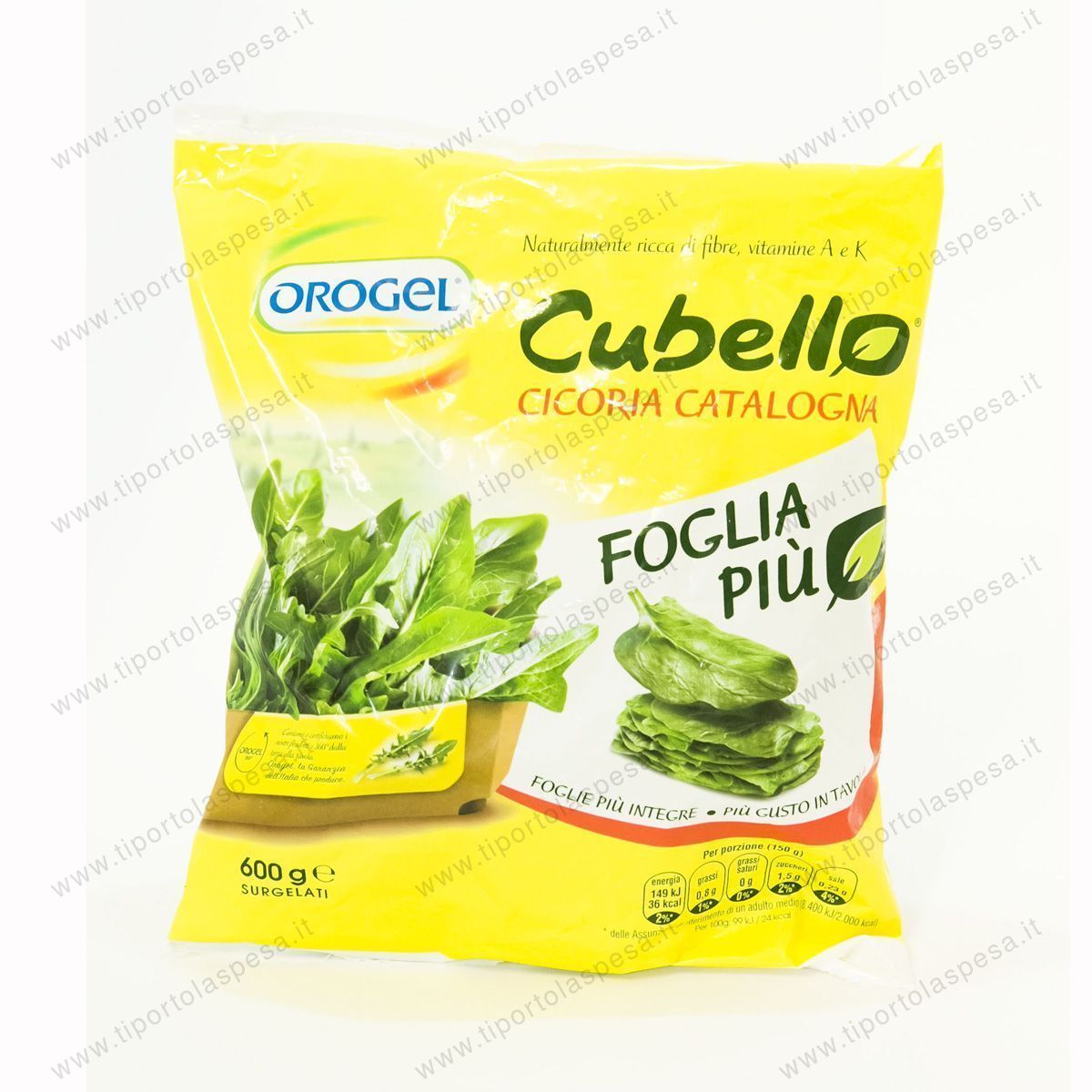 Cicoria catalogna cubello Orogel gr.600