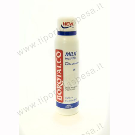 Deodorante spray milk invisible Borotalco