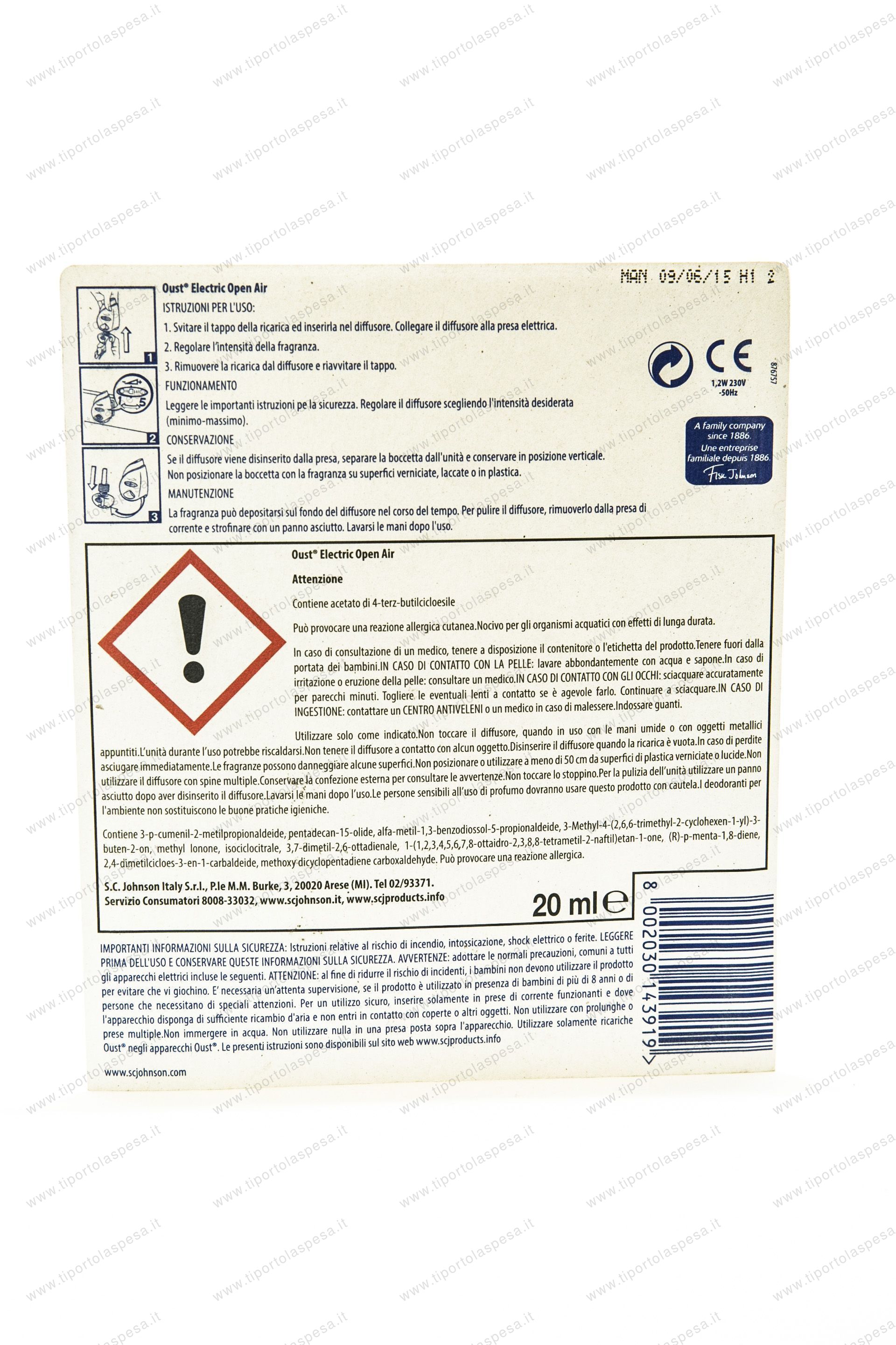 Diffusore elettrico profumo Oust - immagine 2