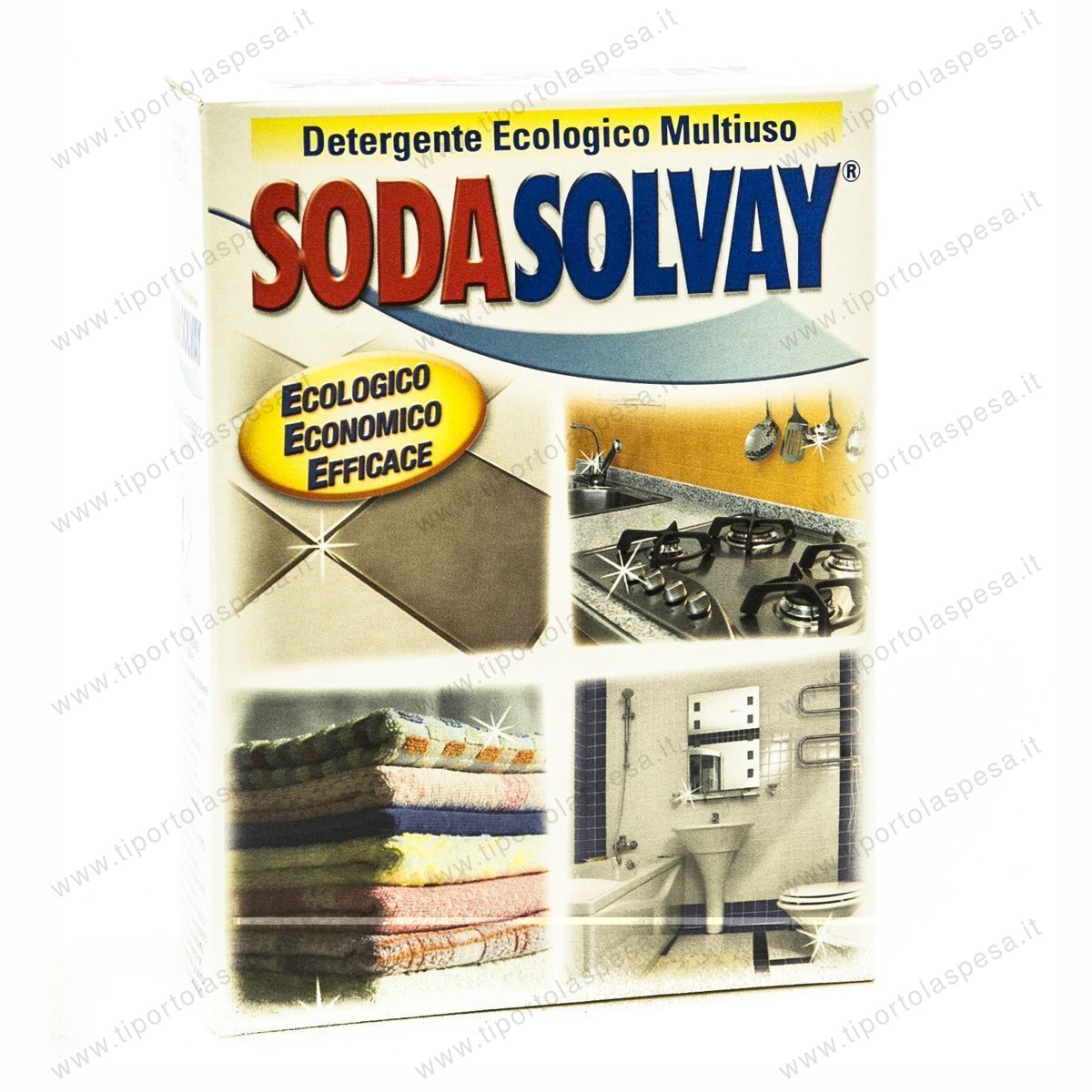 Detergente ecologico multiuso soda Solvay 