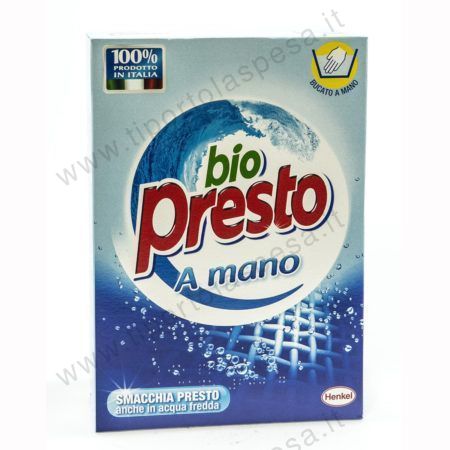 Detersivo bucato a mano Bio Presto