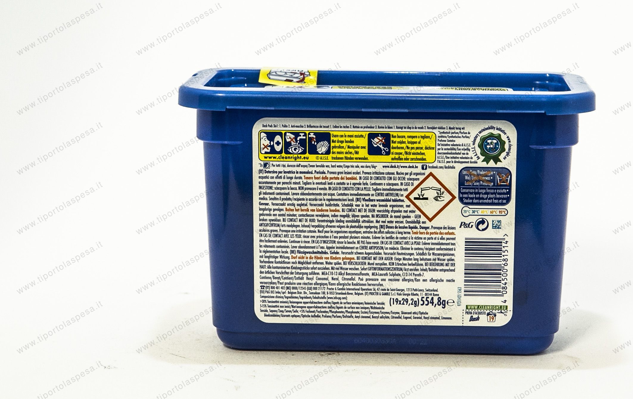 Detersivo bucato lavatrice primavera 3 in 1 Dash - immagine 2