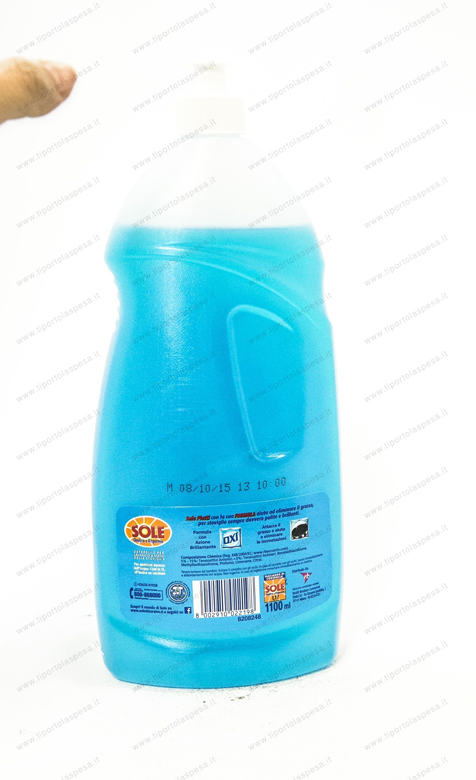 Detersivo liquido brillantante BIO lavastoviglie Winni's ml.250 
