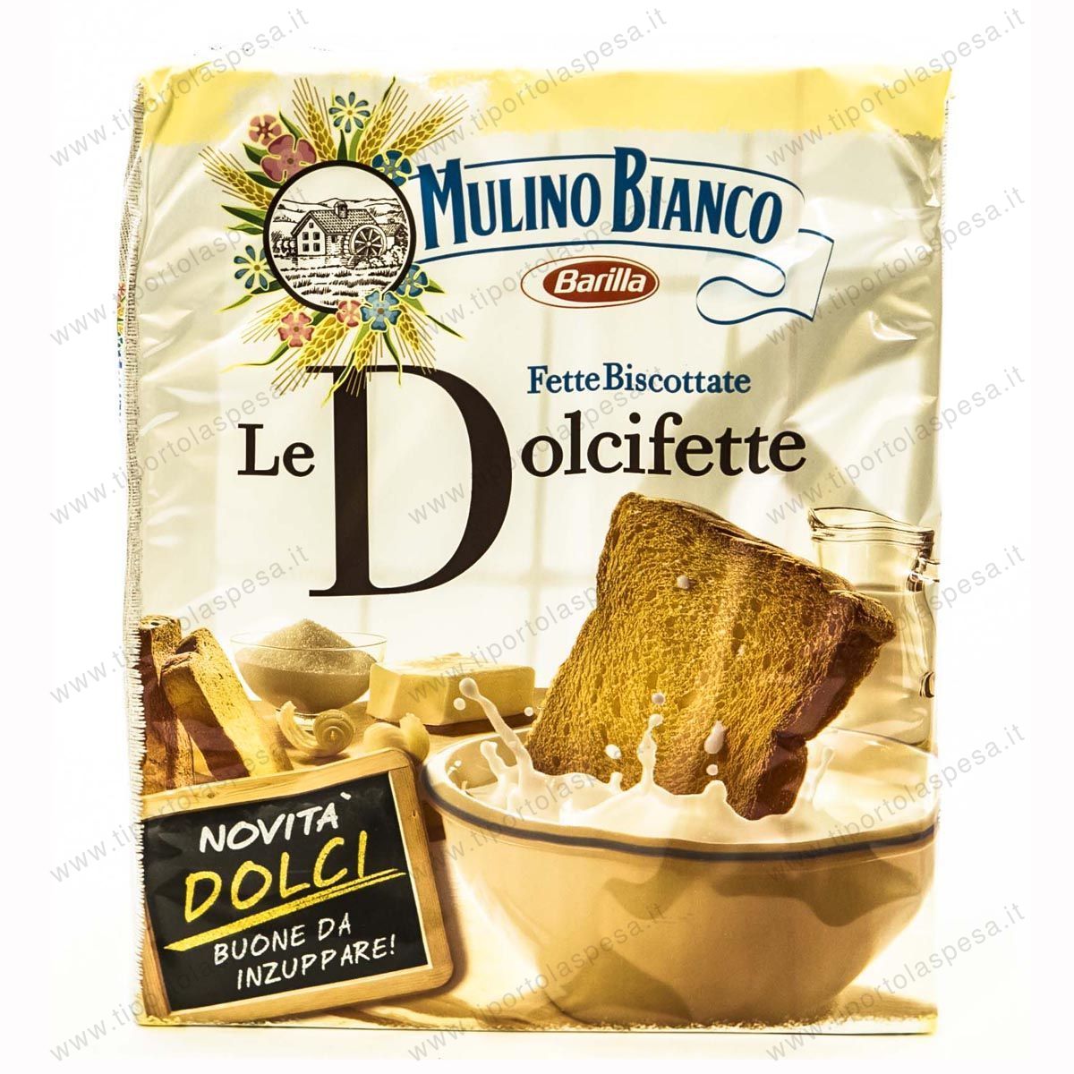 Fette biscottate dolcifette Mulino Bianco x 32 