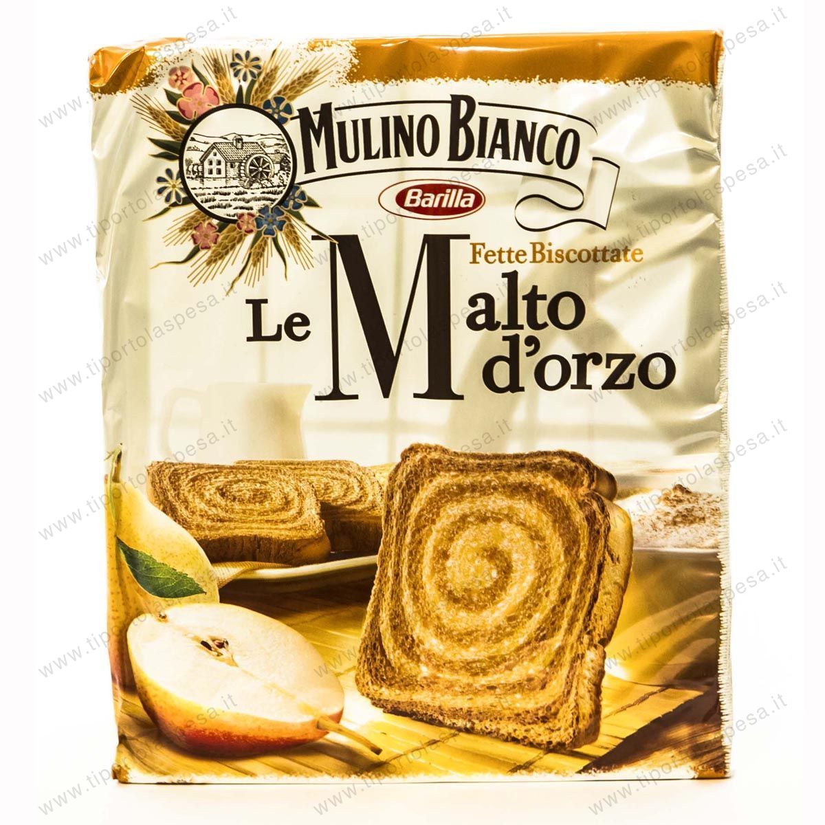 Fette biscottate malto d'orzo Mulino Bianco x 32 