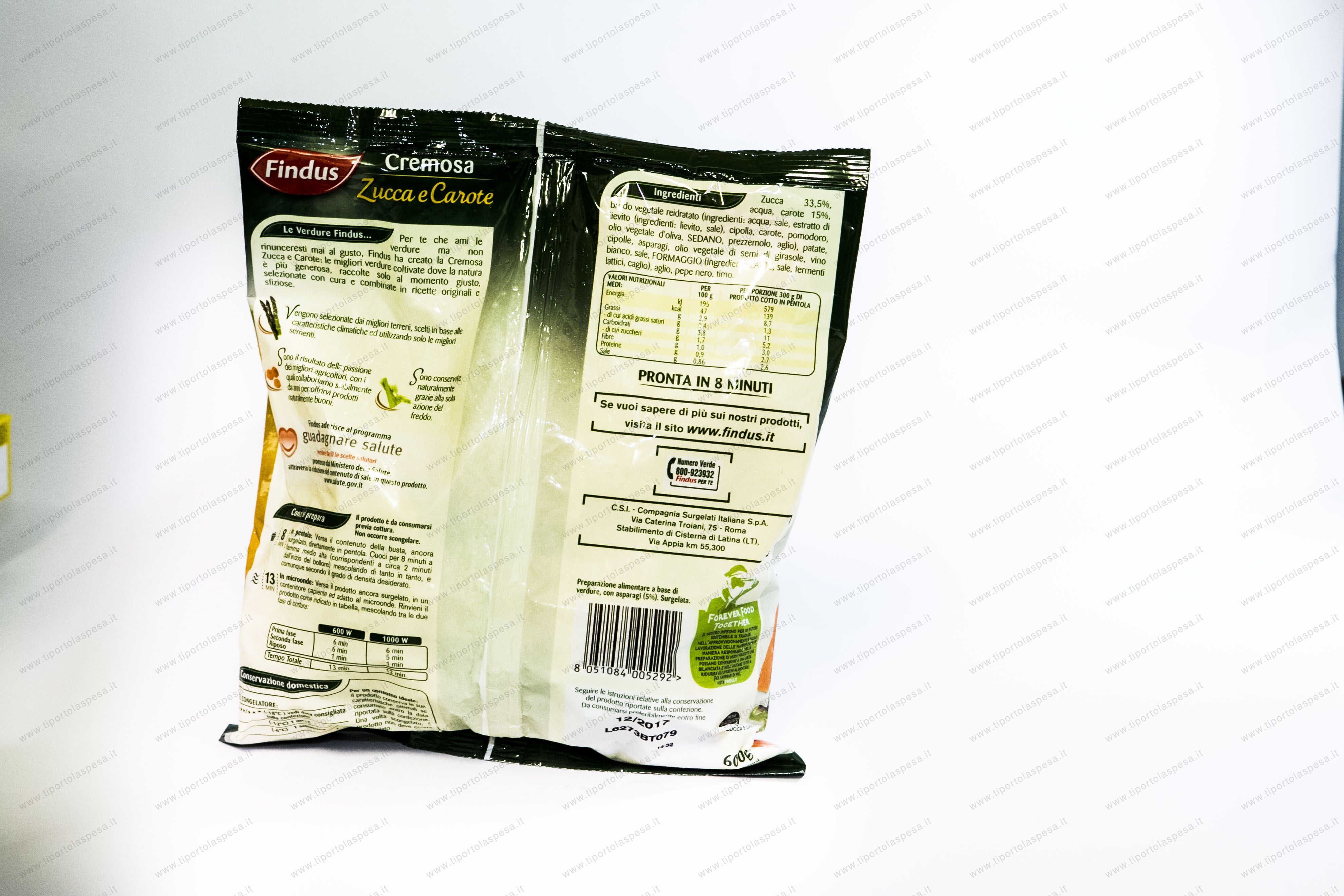 Findus le cremose zucca e carote gr.600 - immagine 2