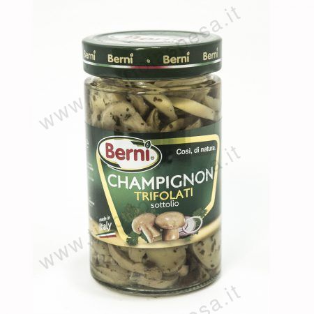 Funghi champignon trifolati Berni gr.290