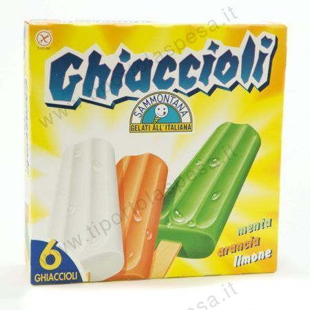 Gelato ghiaccioli assortiti Sammontana
