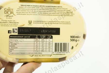 Gelato carte D'Or caffè - immagine 2
