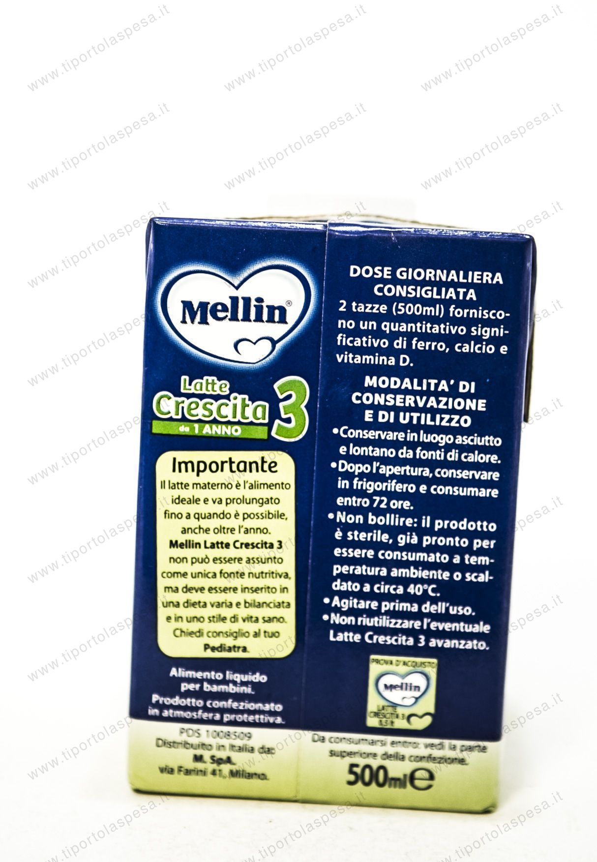 Latte crescita 3 Mellin ml.500 