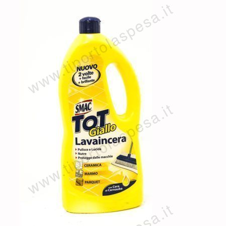 Detergente pavimenti lavaincera Smac Tot giallo