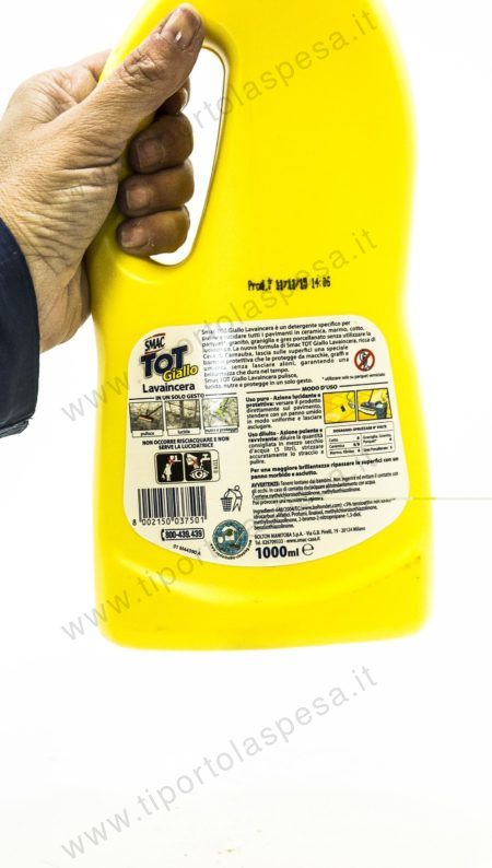 Detergente pavimenti lavaincera Smac Tot giallo - immagine 2