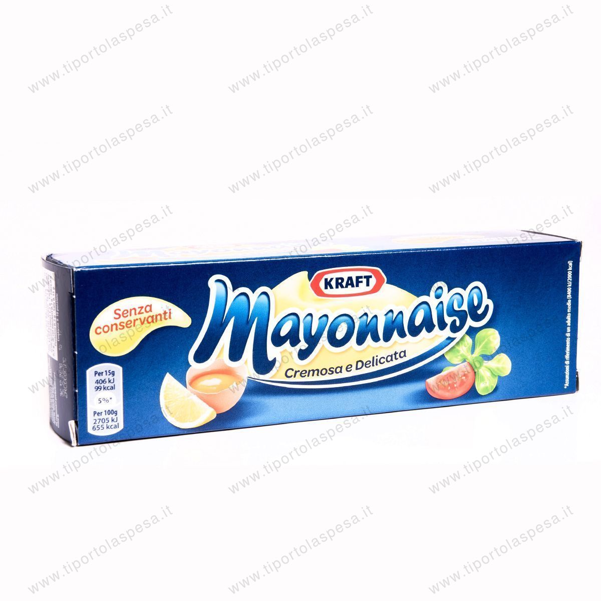 Maionese tubetto Kraft gr.150 www.tiportolaspesa.it