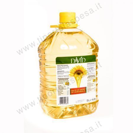 Olio girasole David lt.5