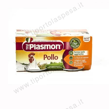Omogeneizzati Plasmon pollo