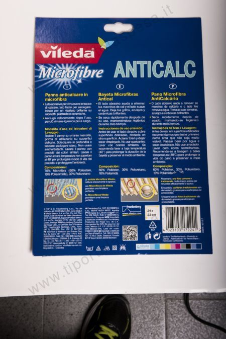 Panno anticalcare microfibra Vileda - immagine 2