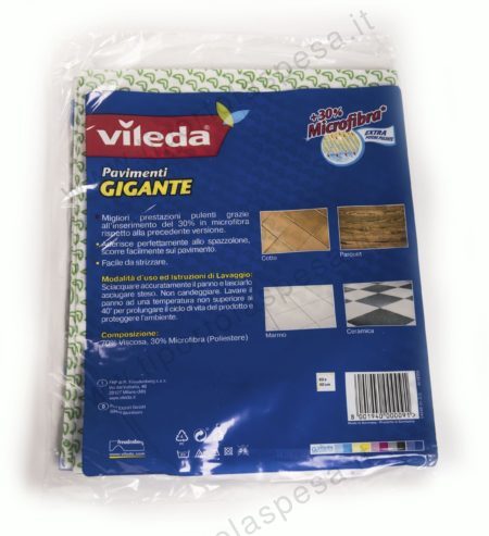 Panno pavimenti gigante microfibra Vileda - immagine 2