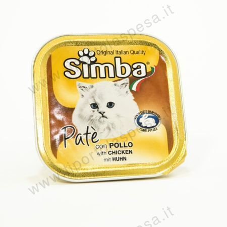 Patè pollo Simba gatto gr.100