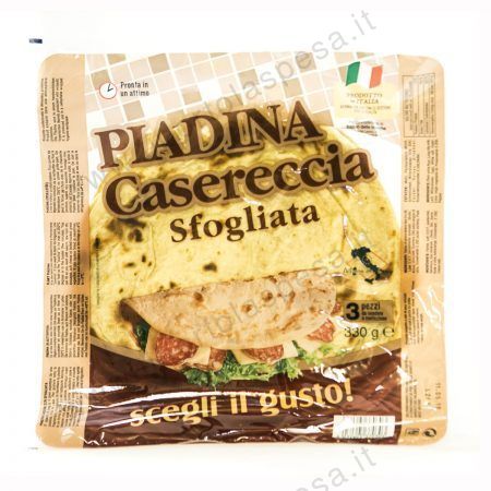 Piadina sfogliata casareccia x 3