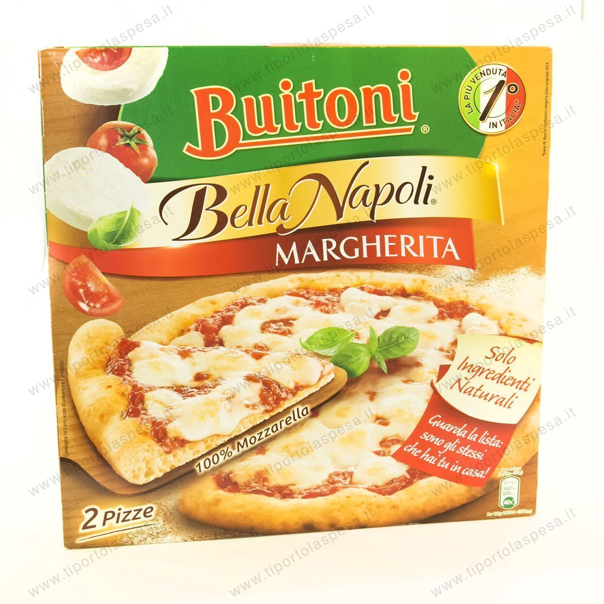 Pizza bella Napoli margherita Buitoni www.tiportolaspesa.it