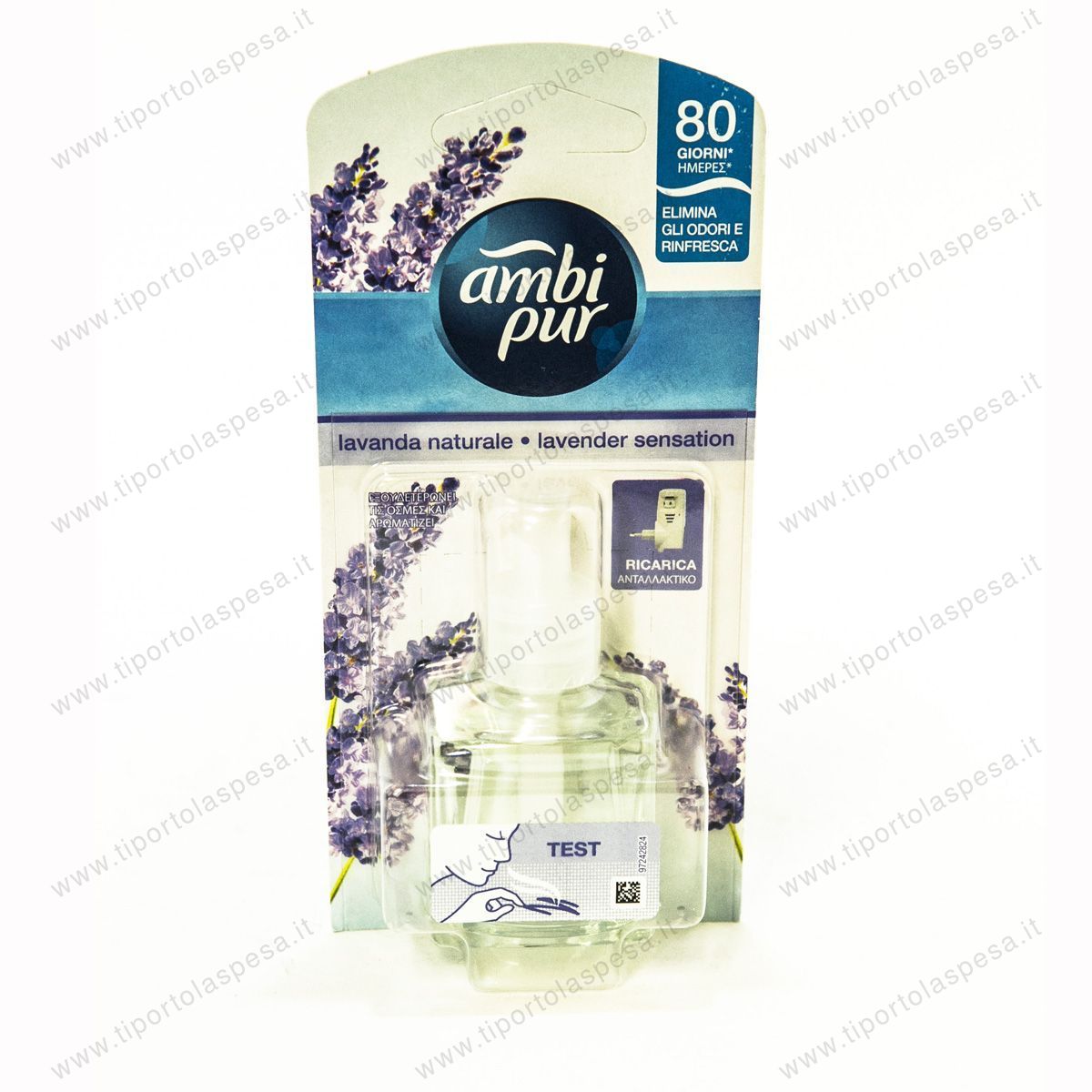 Profumo ambienti lavanda ricarica Ambipur