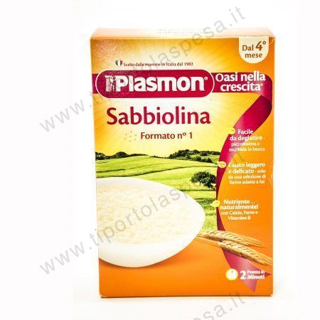 Pastina Plasmon sabbiolina