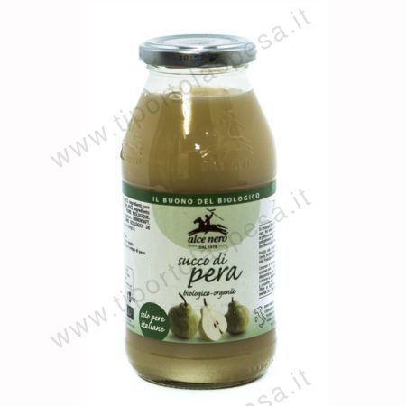 Succo frutta pera bottiglia Bio Alce Nero ml.500