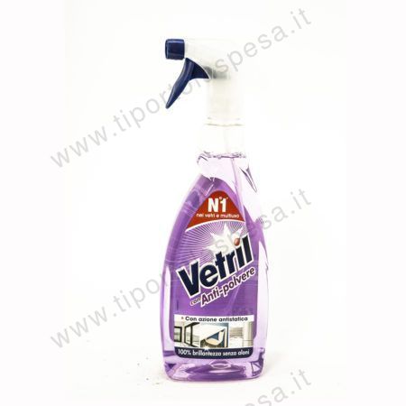 Detergente spray vetro e superfici Vetril