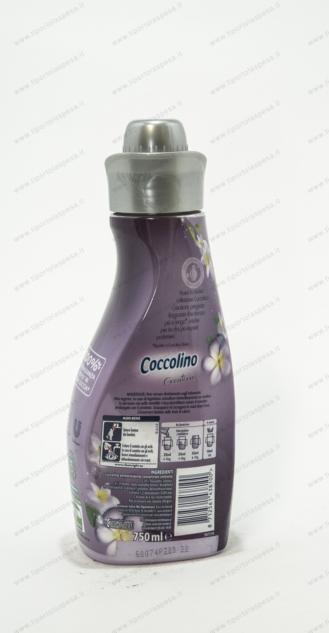 Ammorbidente Coccolino  orchidea e mirtilli - immagine 2
