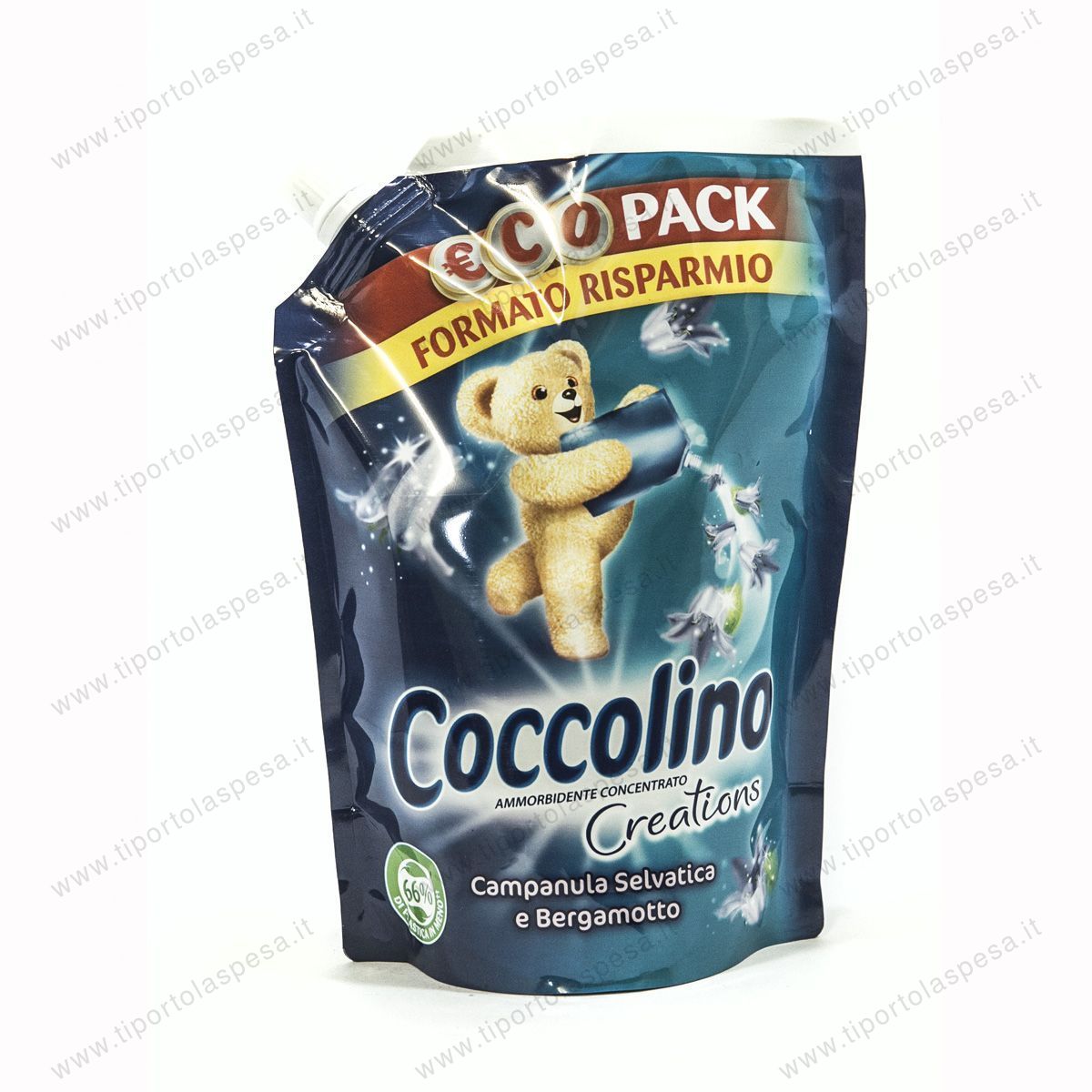 Coccolino campanula e bergamotto busta ml.700