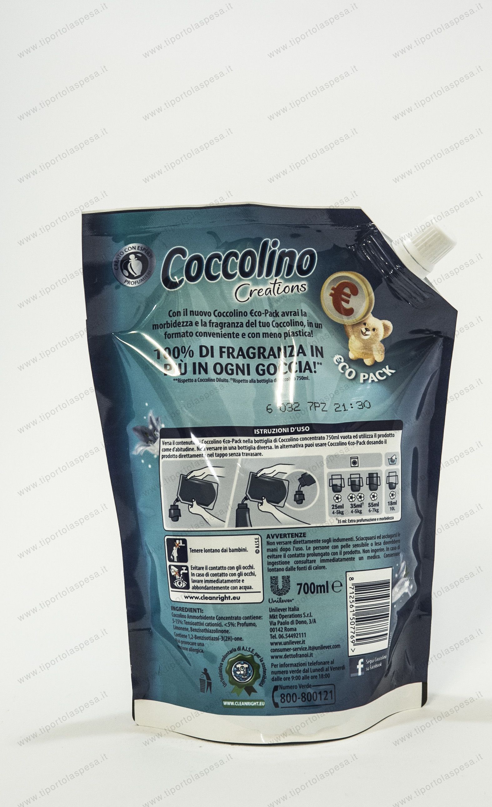 Coccolino campanula e bergamotto busta ml.700 - immagine 2