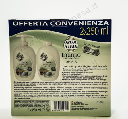 Detergente intimo antibatterico Fresh&Clean - immagine 2
