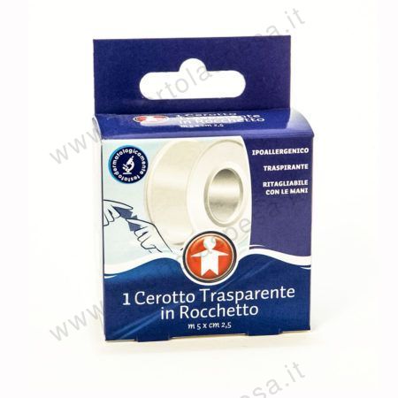 Cerotto trasparente in rocchetto