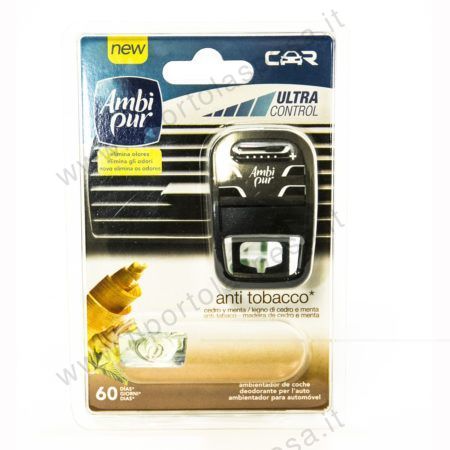 Deodorante auto anti tabacco Ambipur car