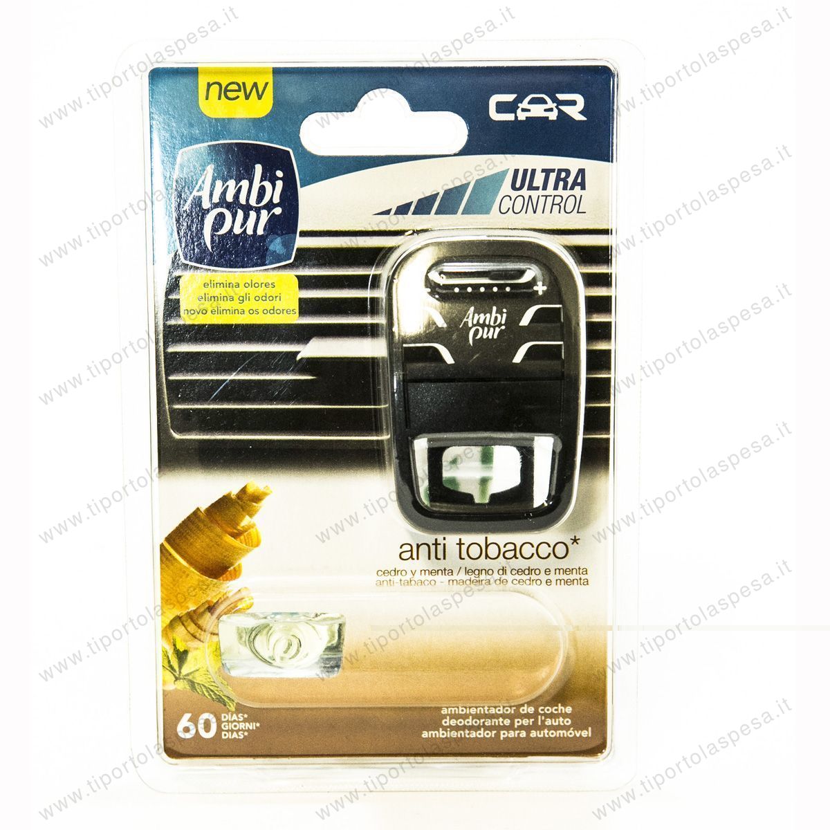 Deodorante auto anti tabacco Ambipur car