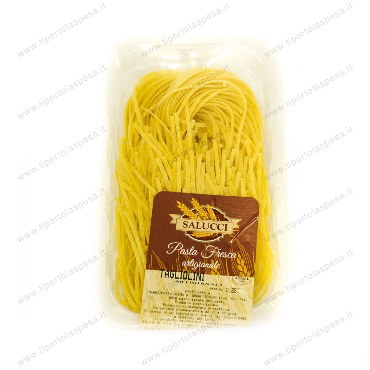 Tagliolini pasta fresca artigianale Salucci gr.250