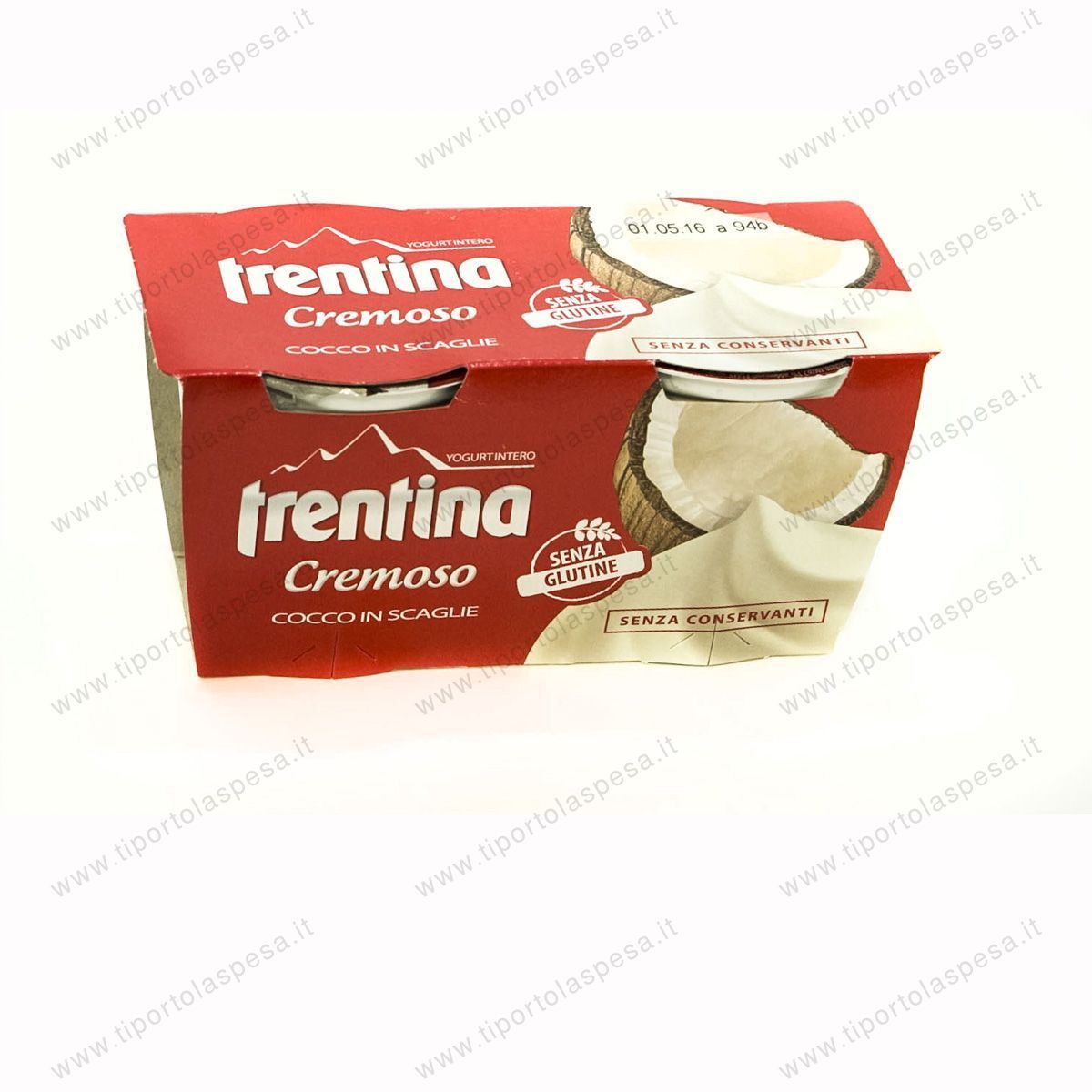 Yogurt cremoso cocco Trentina gr.125 x 2