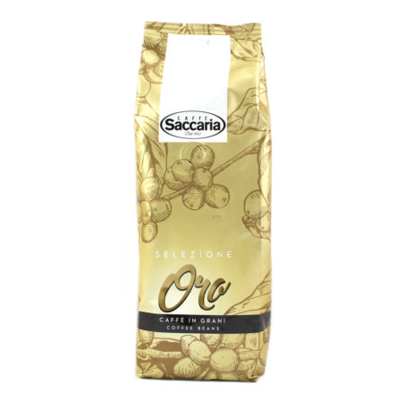 Caffè oro in grani Saccaria gr.500