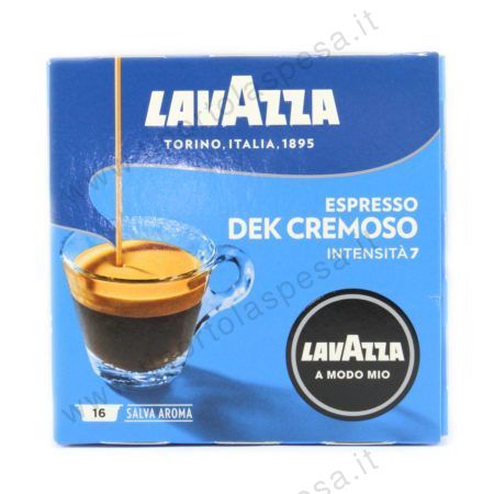 Caffè espresso dek cremoso capsule Lavazza x 16