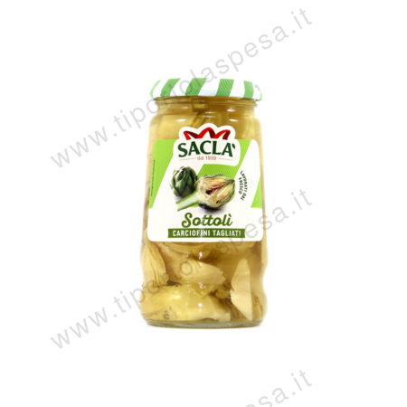 Carciofi tagliati sott'olio Saclà gr.285