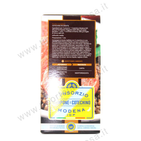 Mini cotechino di Modena IGP linea Gusto & Passione gr.300 - immagine 4