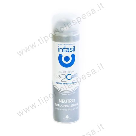 Deodorante spray neutro Infasil