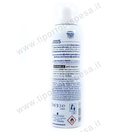 Deodorante spray invisible Neutromed - immagine 3