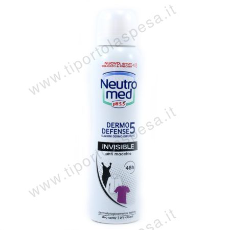 Deodorante spray invisible Neutromed
